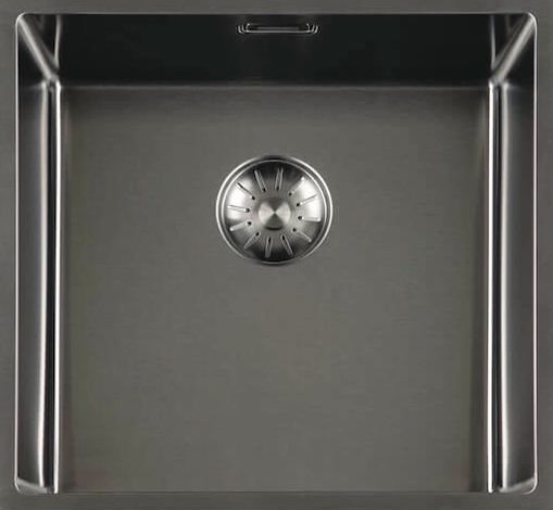 Sink and Tap Gun Metal