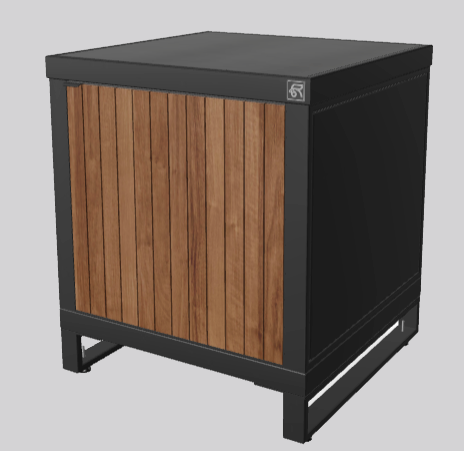 Single Door Wood Left