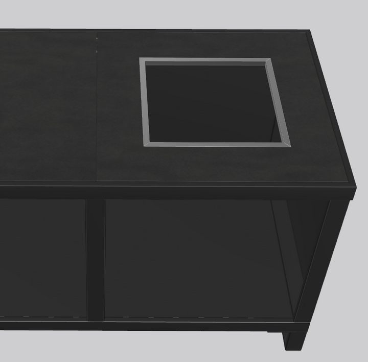 One-Q Eingangssystem Links Dekton