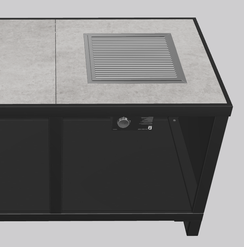 One-Q Eingangssystem Links Dekton