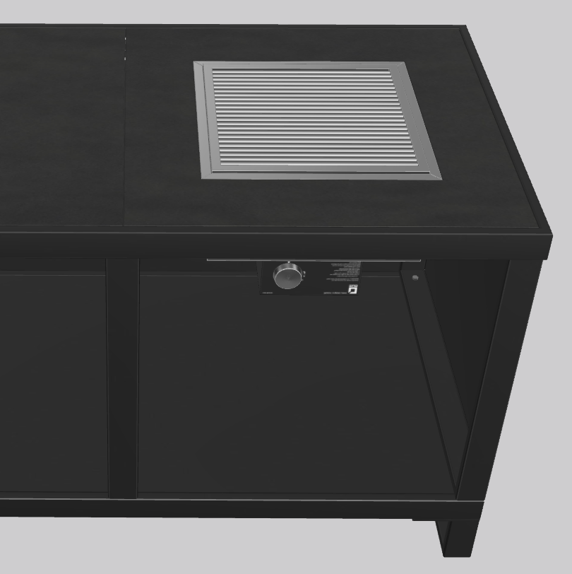 One-Q Eingangssystem Links Dekton