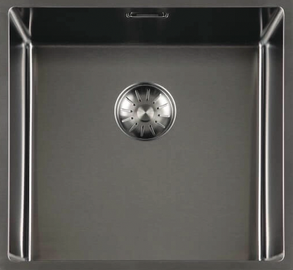 Sink and Tap Gun Metal