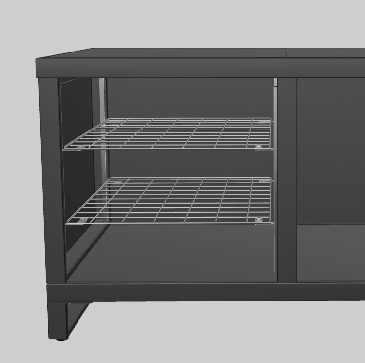 Stainless steel floor system (NL)